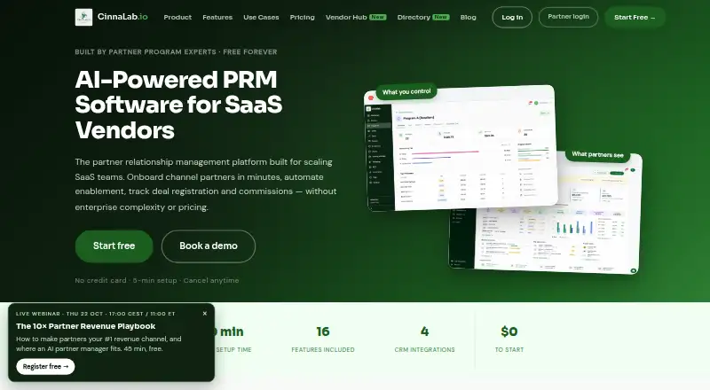 CinnaLab.io's website
