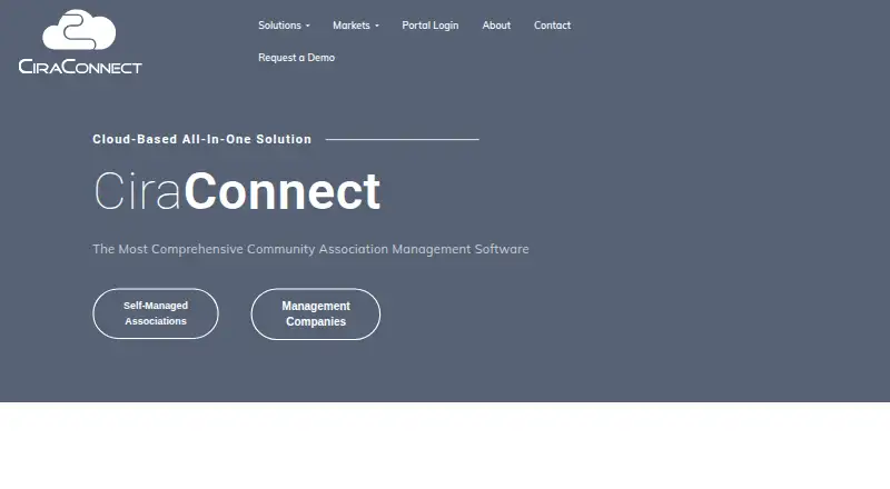 CiraConnect's website