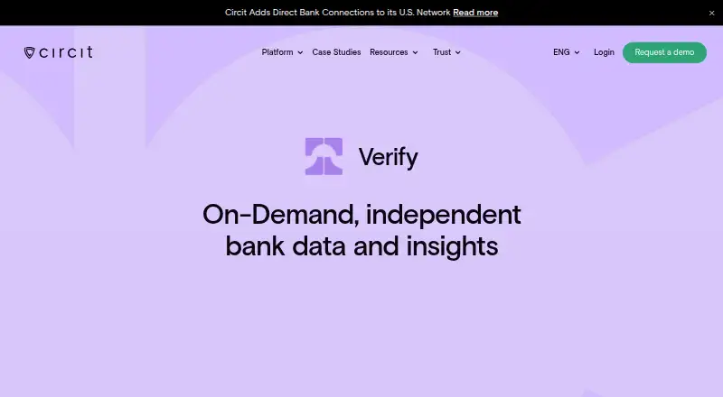 Circit Verify's website