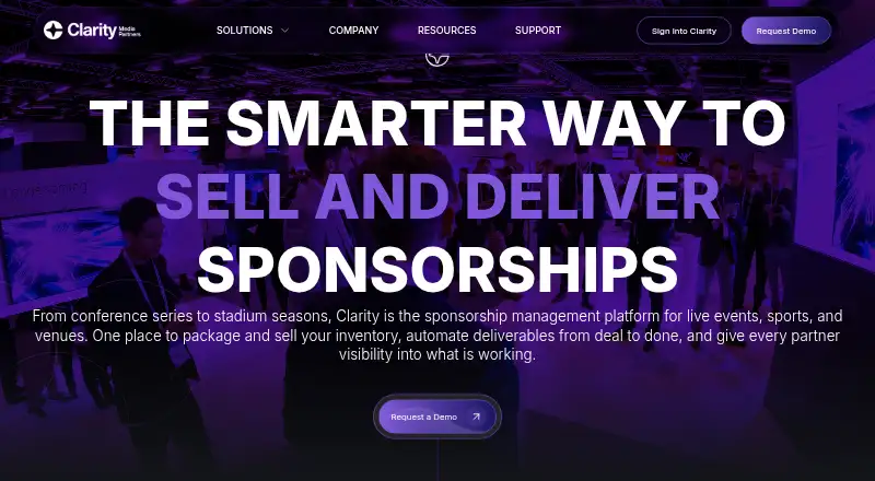 Clarity's website