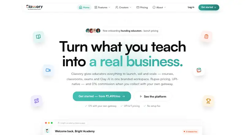Classory's website