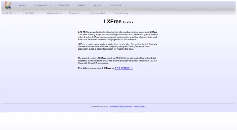 LXFree's website