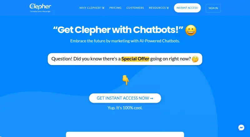 The Clepher homepage