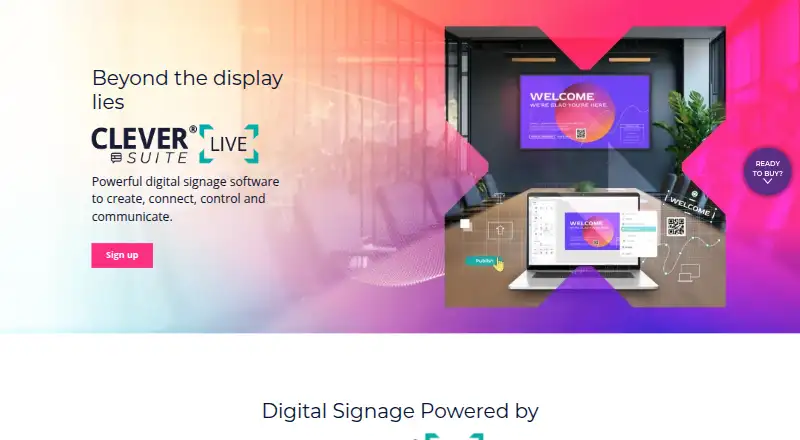 CleverLive's website