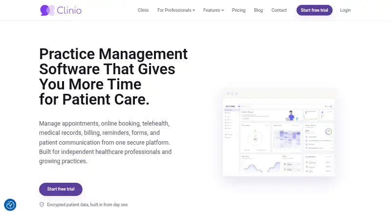 Clinio's website