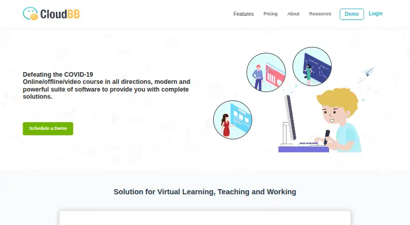 CloudBB's website