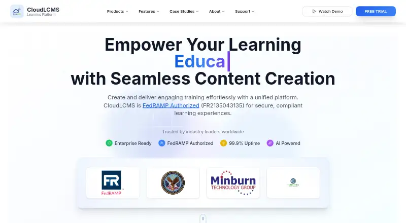 CloudLCMS's website