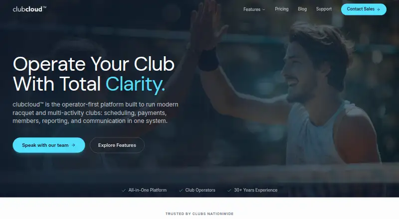 clubcloud's website