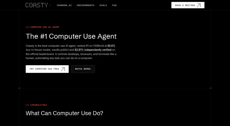 Coasty's website