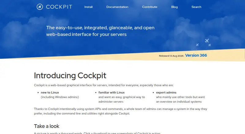 Cockpit Machines's website