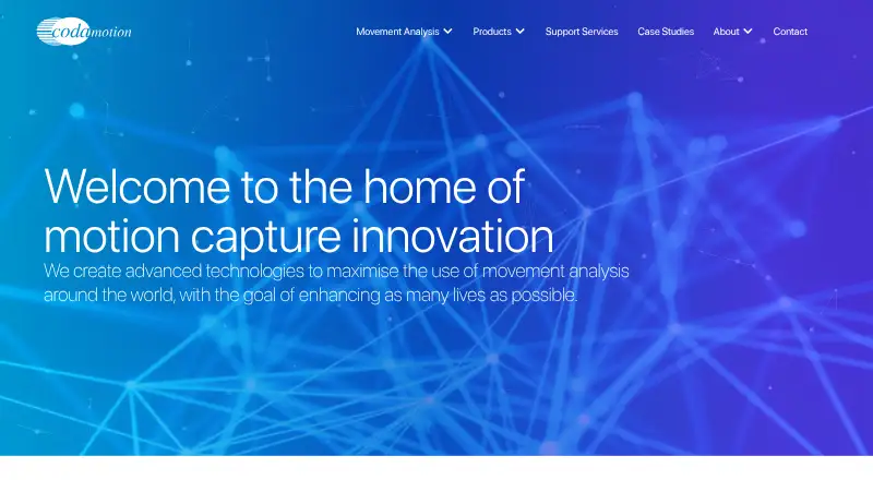 Codamotion CodaMove's website