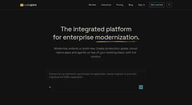 Codegiant's website