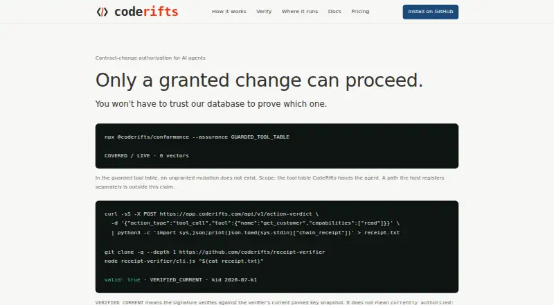 CodeRifts's website