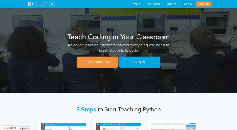 Codesters's website