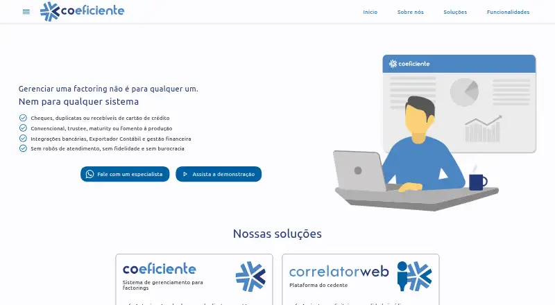 Coeficiente's website