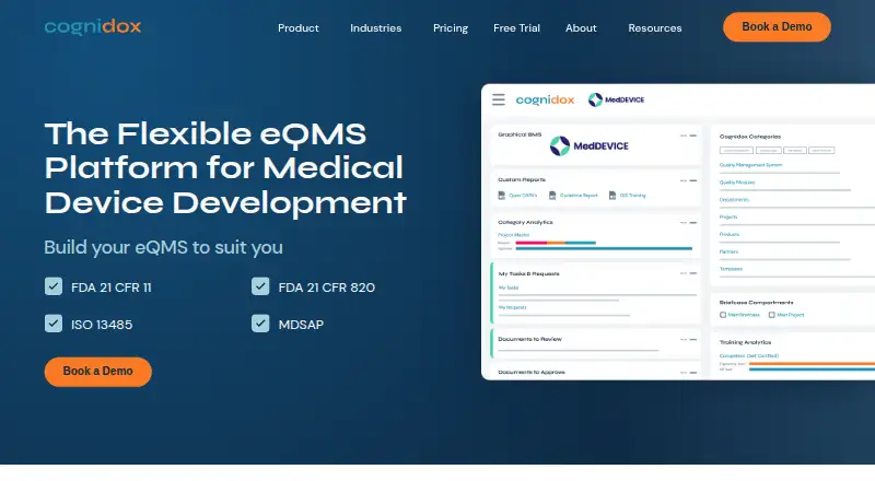 The Cognidox homepage