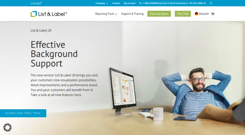 The List & Label homepage
