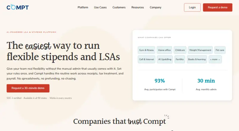 Compt's website