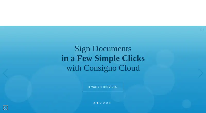 The ConsignO Cloud homepage