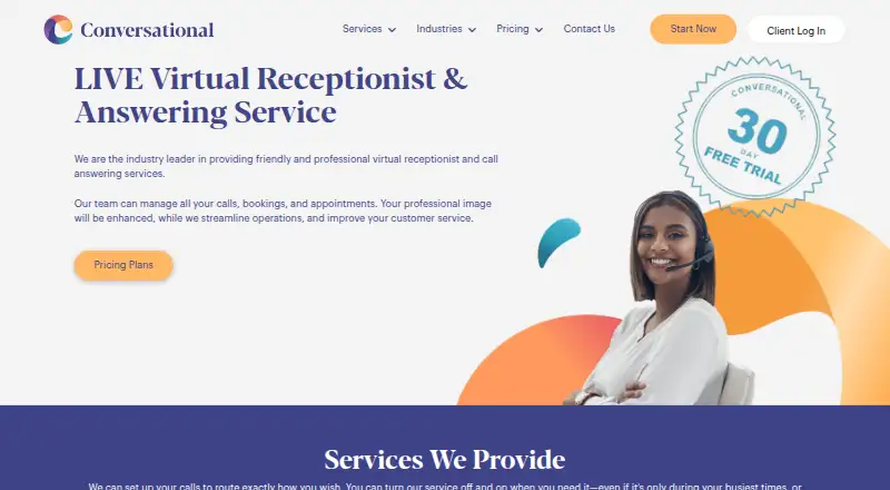 Conversational's website
