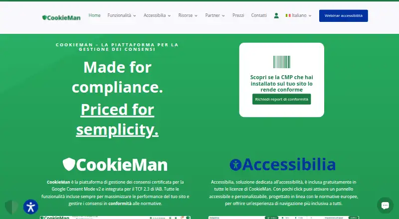 The CookieMan homepage