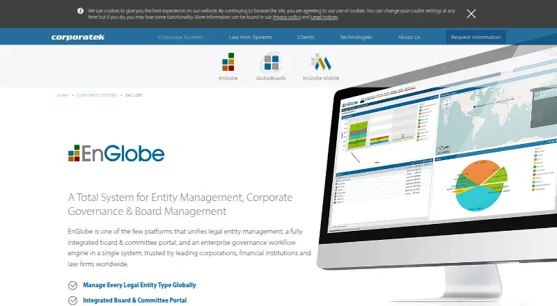 EnGlobe's website