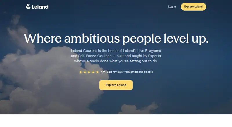 The Leland Courses homepage