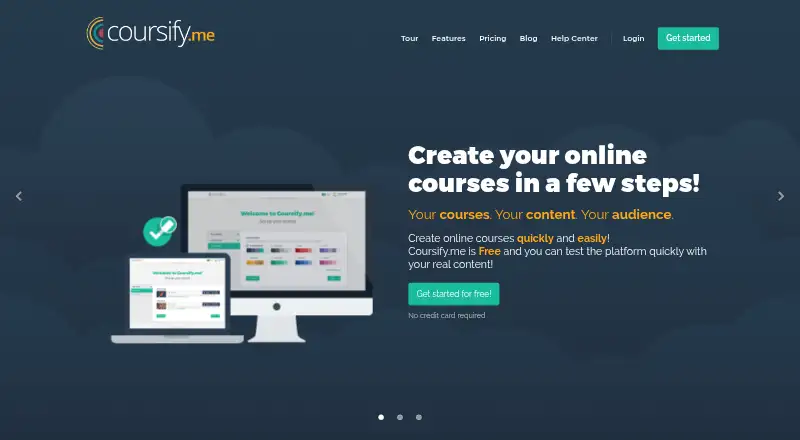 Coursify.me's website