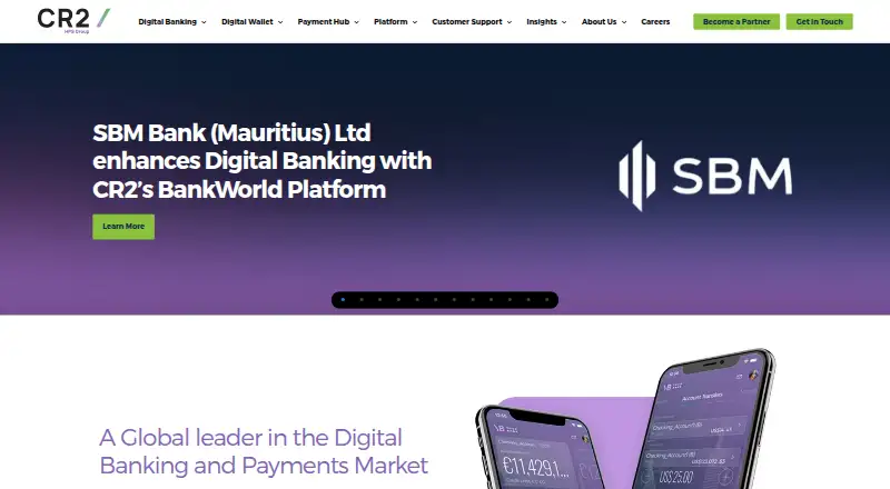 BankWorld's website