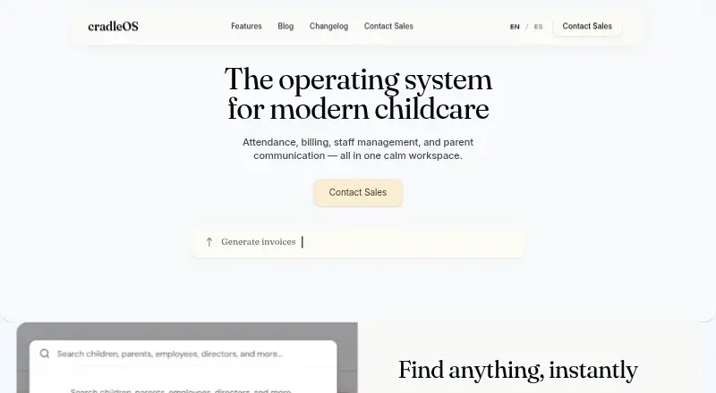 cradleOS's website