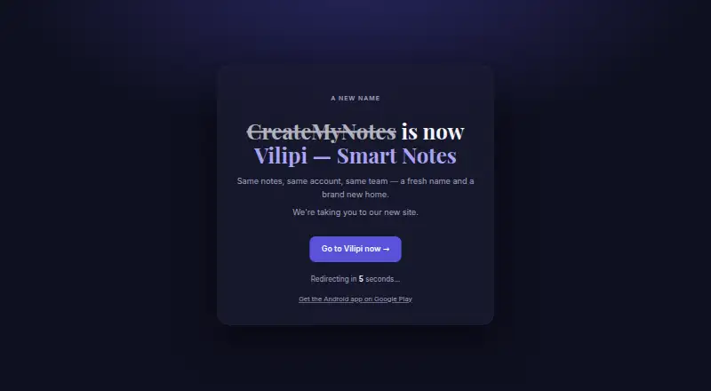 Vilipi's website