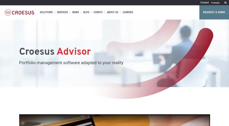Croesus Advisor's website