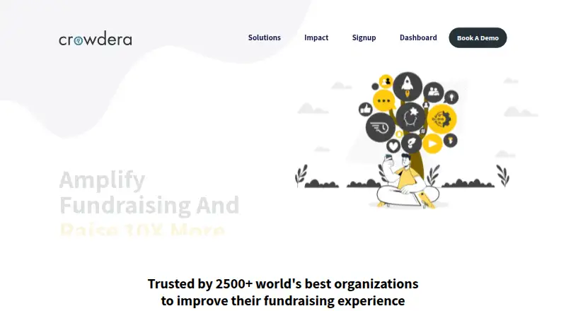 The Crowdera homepage