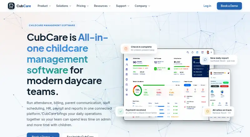 CubCare's website