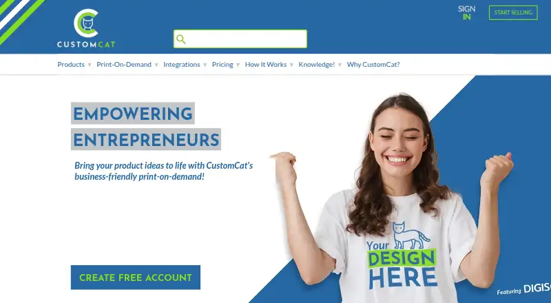 CustomCat's website