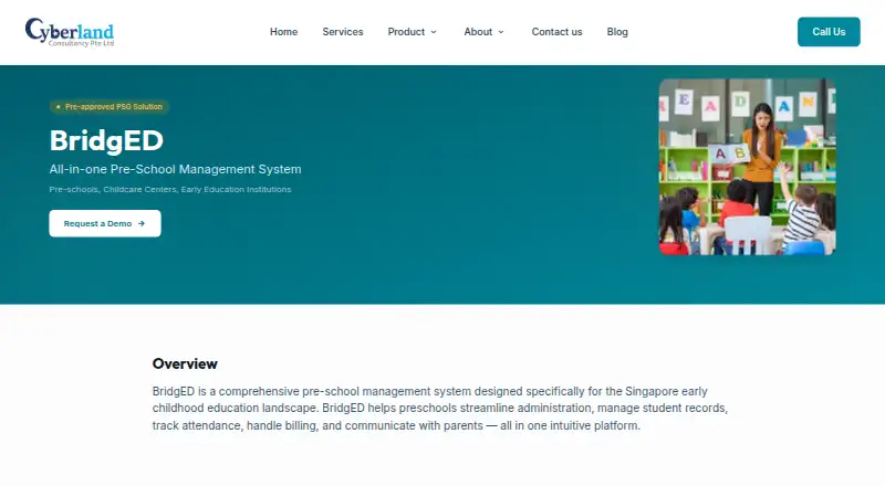 BridgED's website