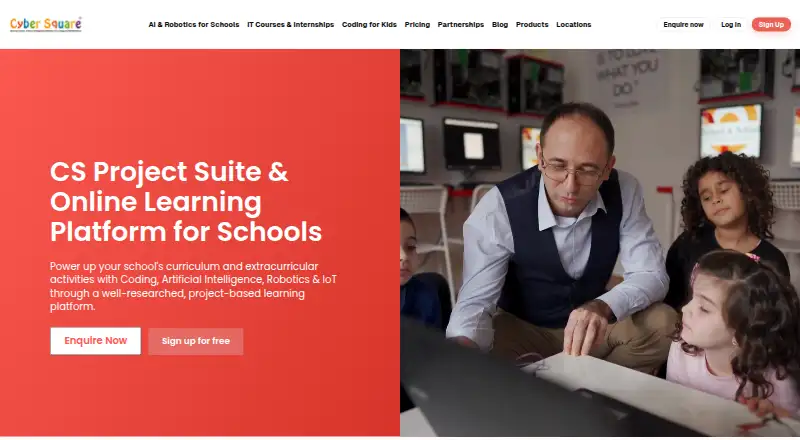 Cyber Square CS Project Suite's website
