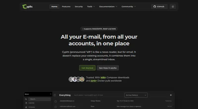 Cypht's website