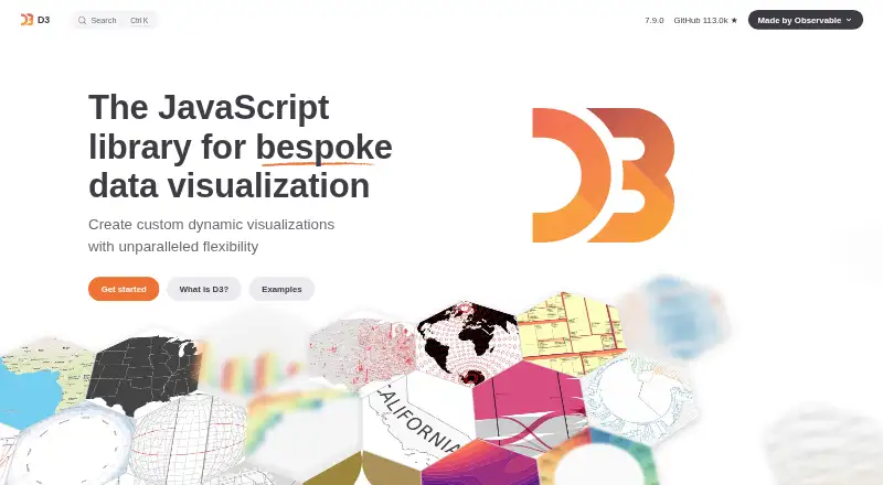 D3.js's website