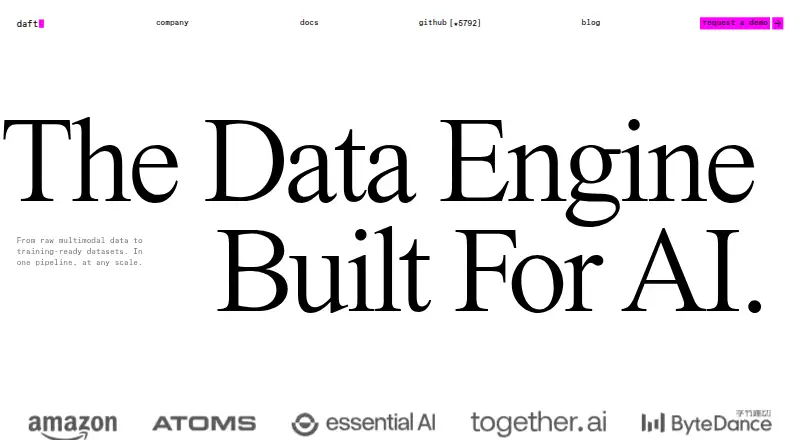 The Daft homepage