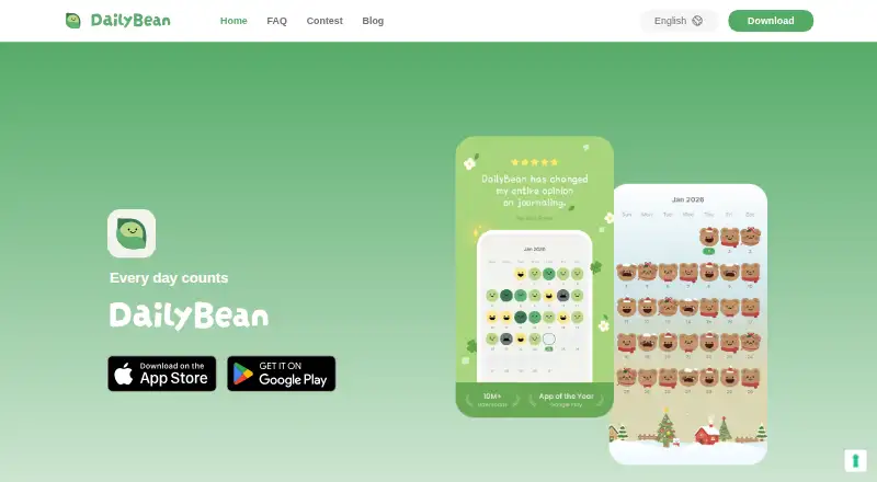 DailyBean's website