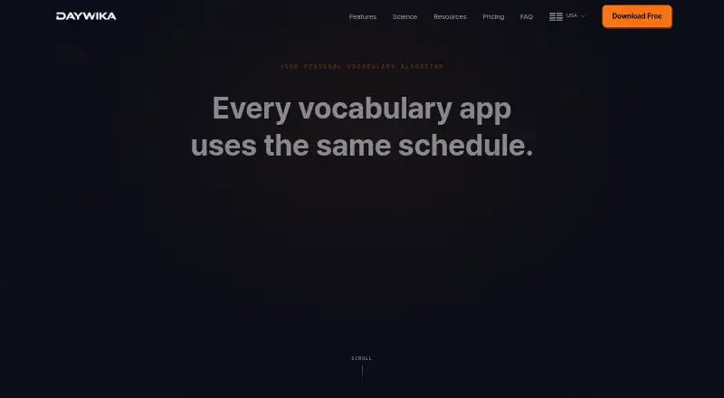 The DAYWIKA homepage