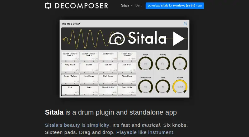 Sitala's website