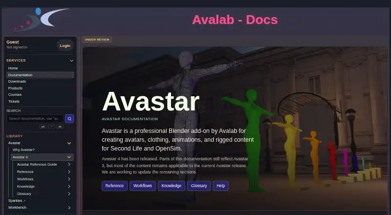 Avastar's website