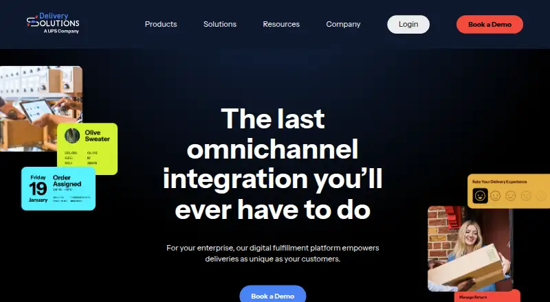 Delivery Solutions's website
