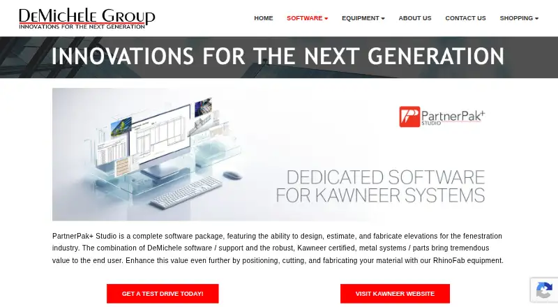 PartnerPak+ Studio's website