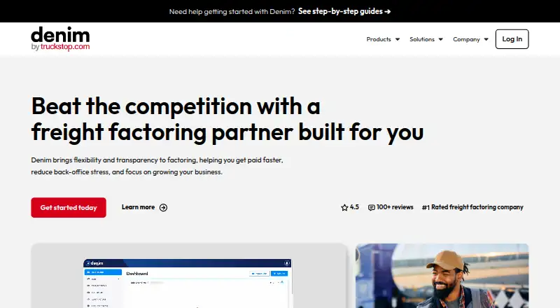 Denim's website