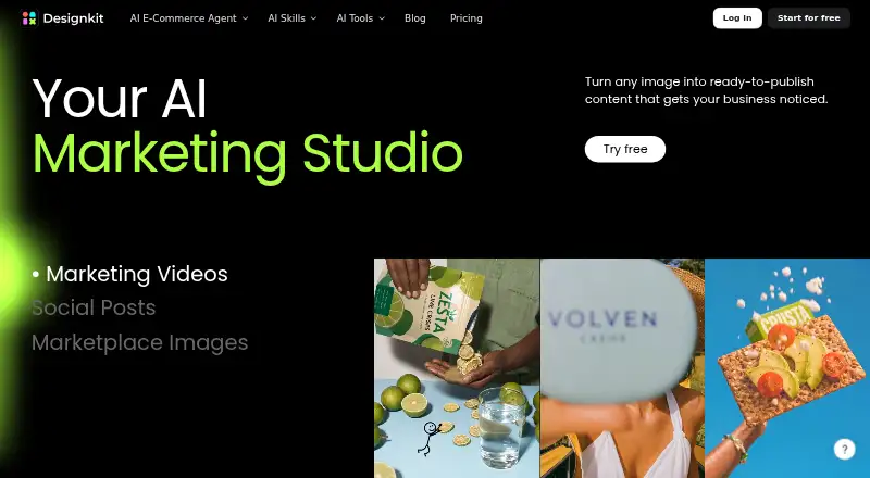 Designkit's website