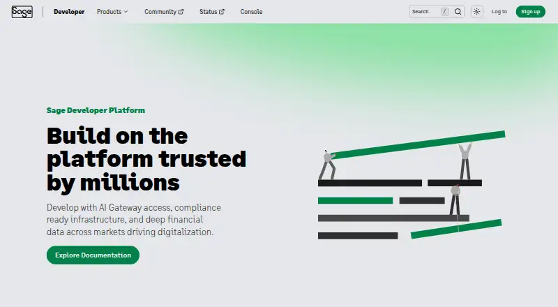 Sage Intacct API's website