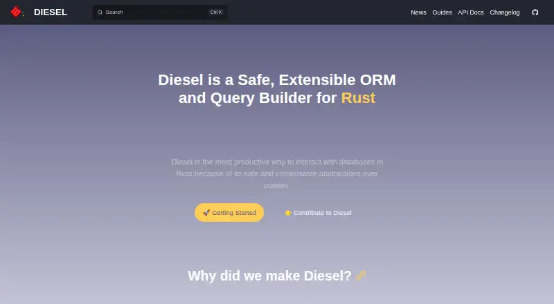 Diesel's website